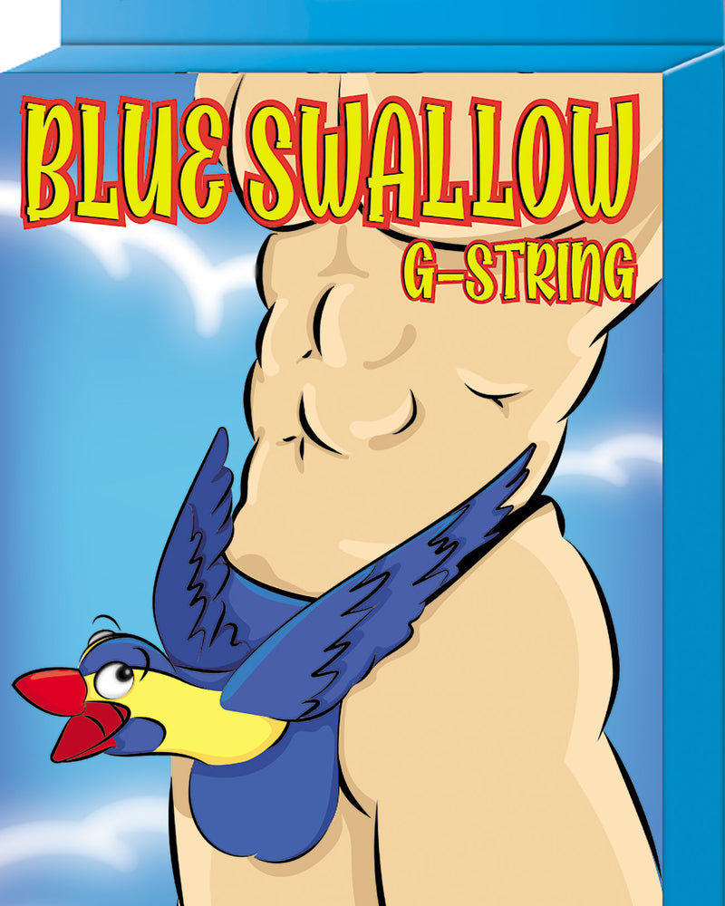 "Blue Swallow G-String - One Size - Blue MP-PAK729BE1S"