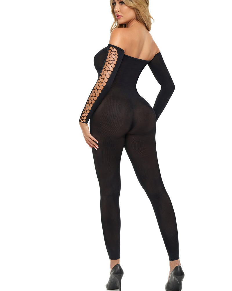 Medias con liguero Boujee Gang - Talla única - Negro
