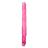 B Yours 14 Inch Double Dildo - Pink