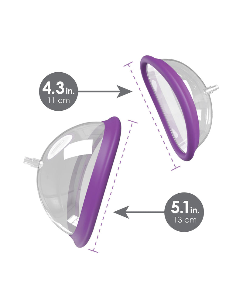 Fantasy for Her Rechargeable Pleasure Pump Kit - Purple