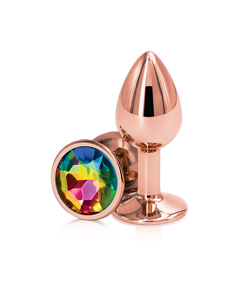 Rear Assets - Rose Gold - Small - Rainbow