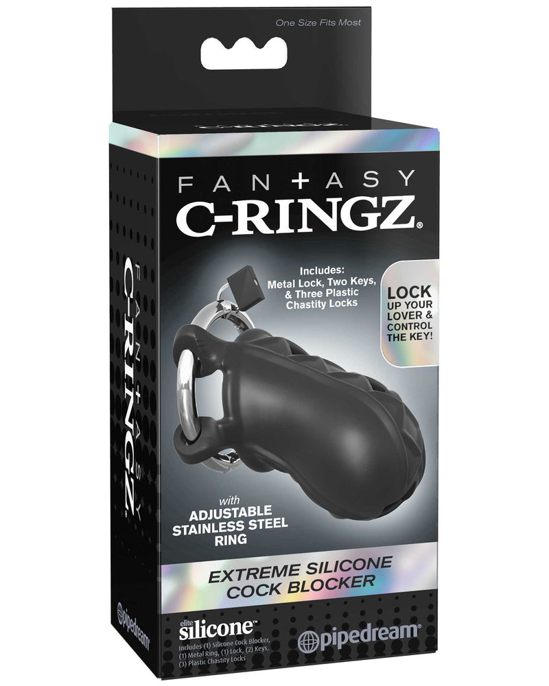 Fantasy C-Ringz Extreme Silicone Cock Blocker