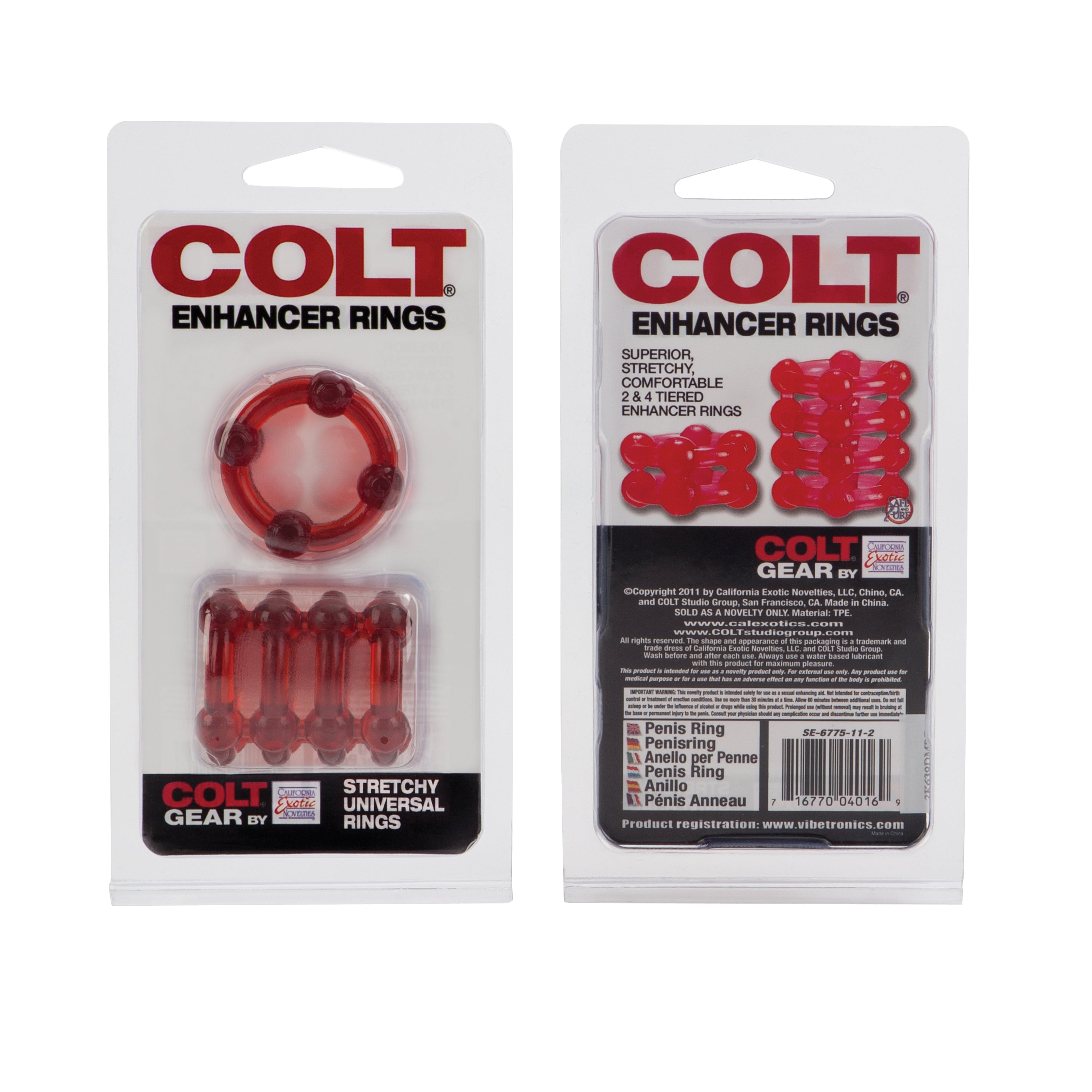 "Colt Enhancer Rings - Red SE6775112"