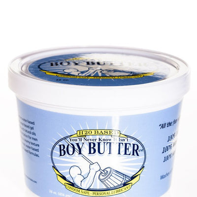 "You'll Never Know It Isn't Boy Butter - 16 Oz./ 473ml - Boy Butter H2O Cream Formula BBY16"