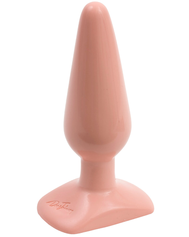 Classic Butt Plug Smooth - Medium - White