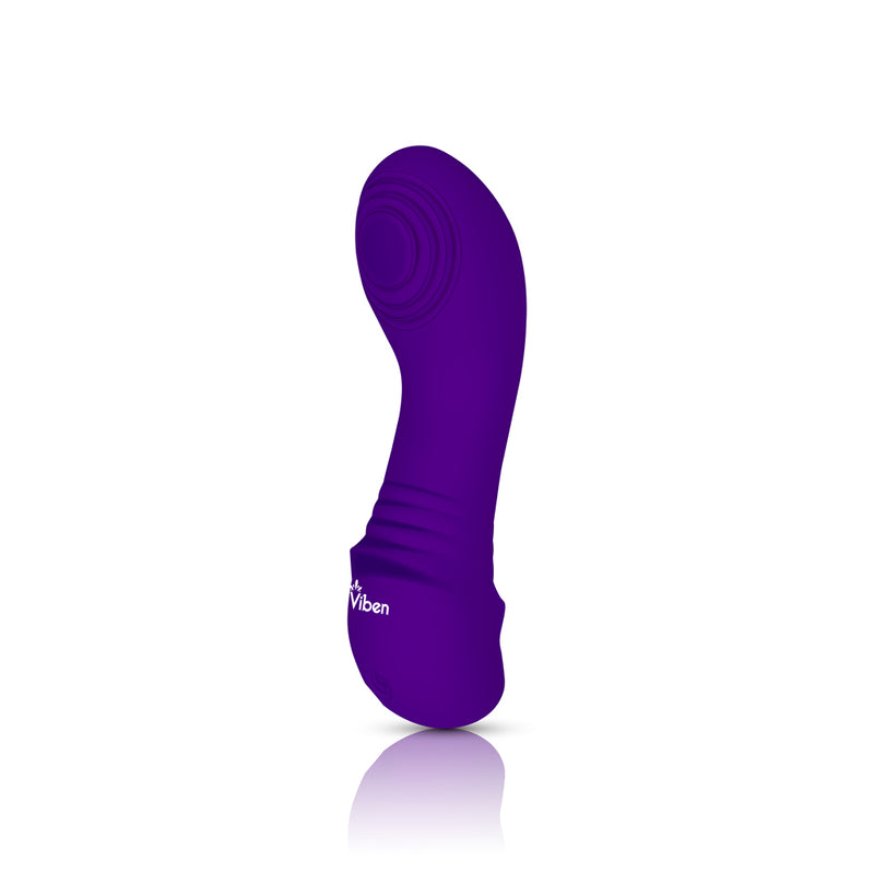 Sabela - Violet - Intense Mini G-Spot Vibe With Thumping Pad VB-75026
