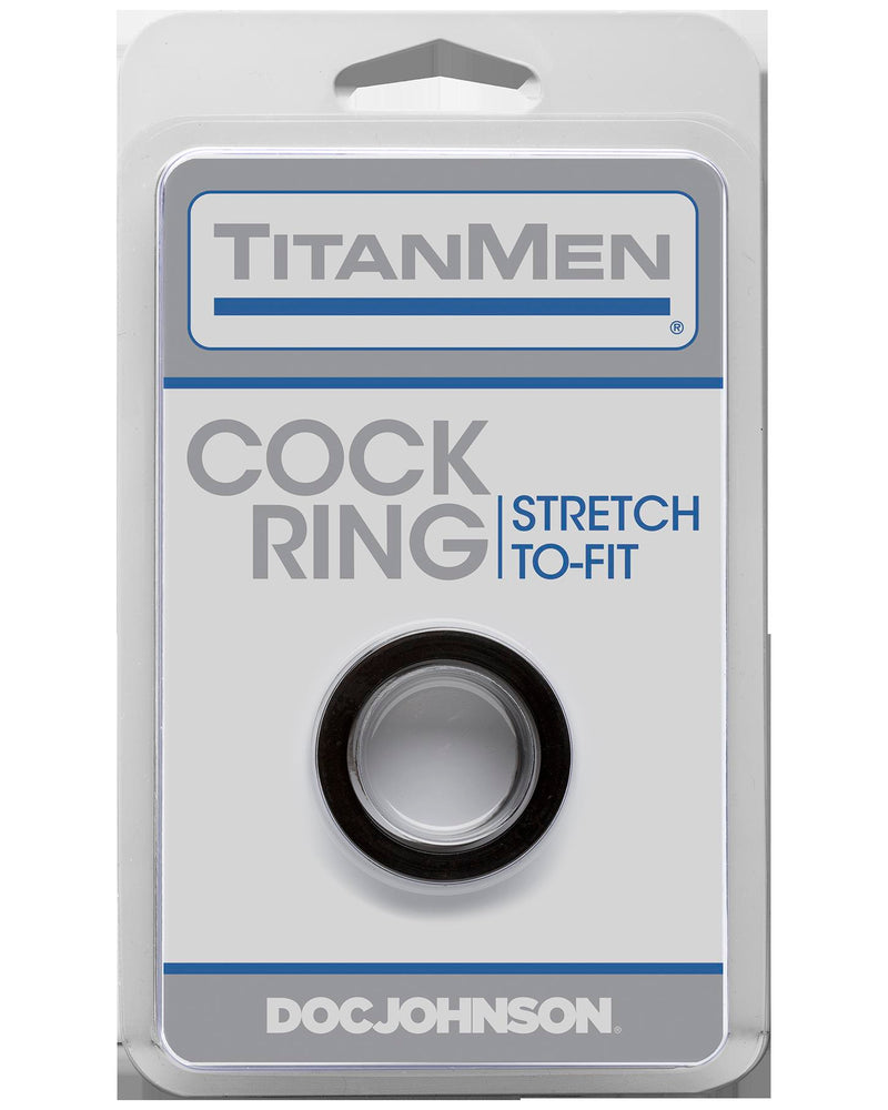 Titanmen Cock Ring - Black