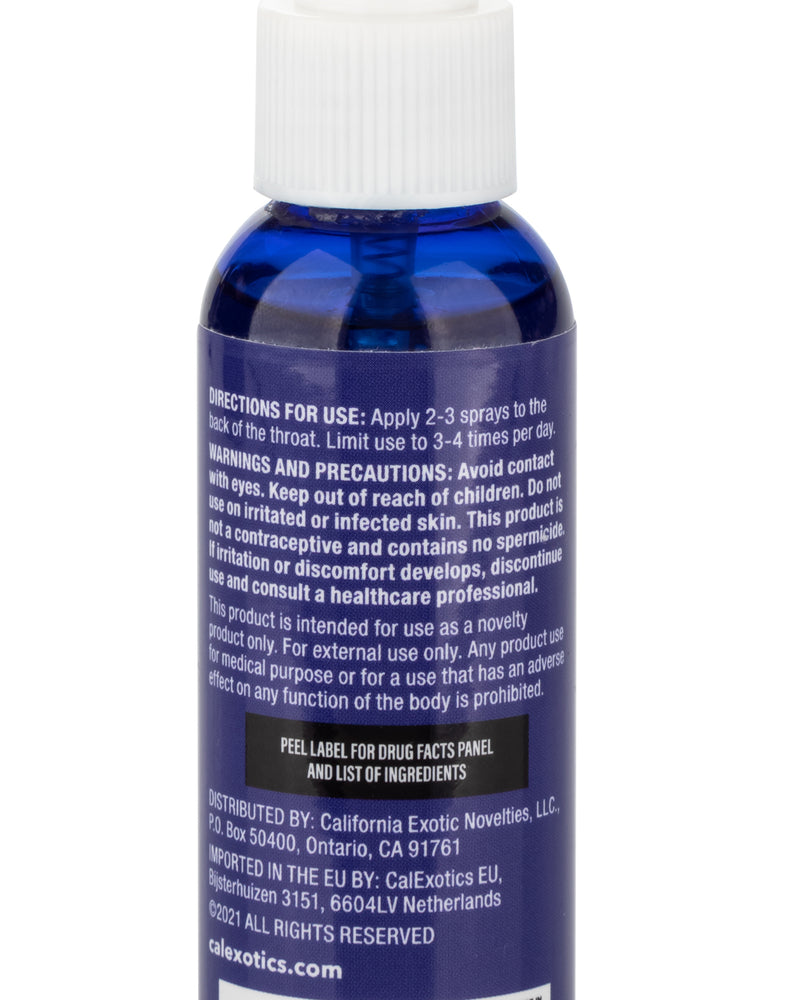 Admiral Blow Spearmint Desensitizing Throat Spray - 2 Fl. Oz.