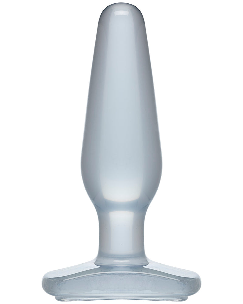 "Crystal Jellies Butt Plug - Medium - Clear DJ0289-04"
