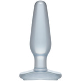 "Crystal Jellies Butt Plug - Medium - Clear DJ0289-04"