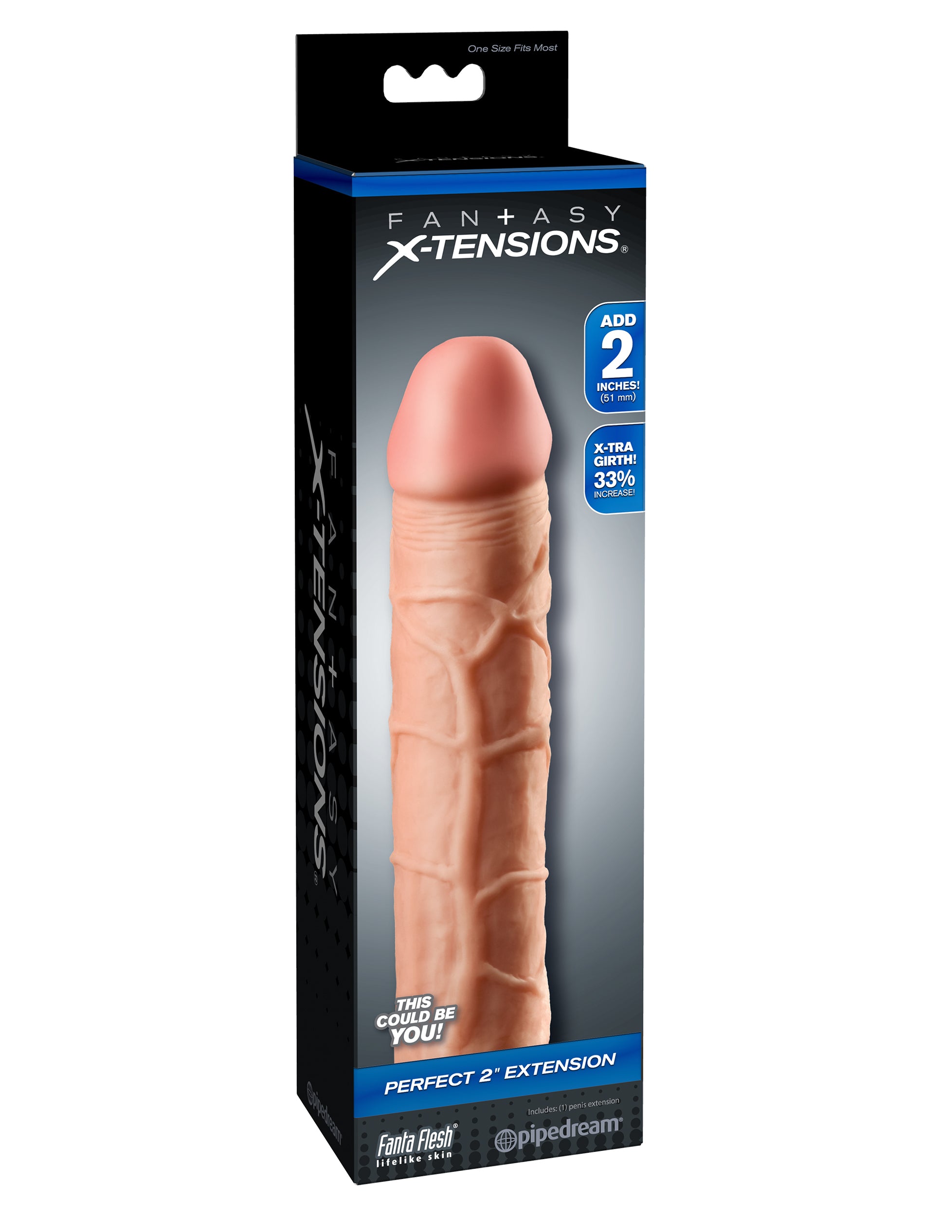 "Fantasy X-Tension Perfect 2-Inch Extension PD4111-21"