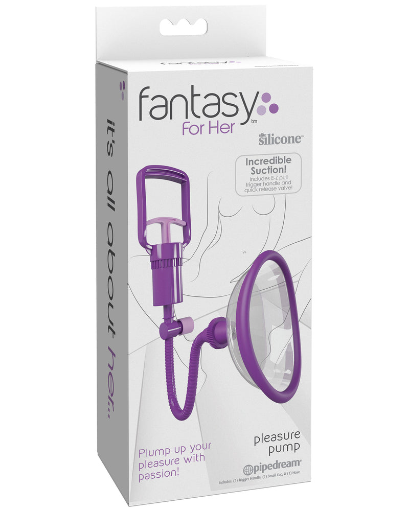 "Fantasy for Her Manual Pleasure Pump - Purple PD4965-12"