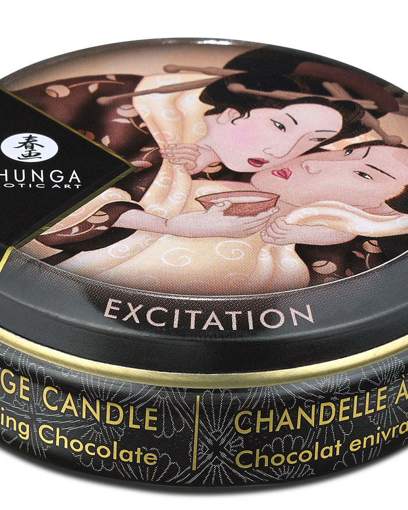 Mini Massage Candle - Excitation - Intoxicating Chocolate - 1 Fl. Oz.
