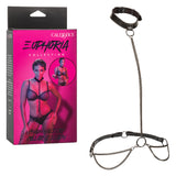 "Euphoria Collection Chain Halter/collar and Leash - Black SE3101003"