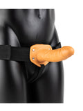 Hollow Strap-on Without Balls 6 Inch - Tan