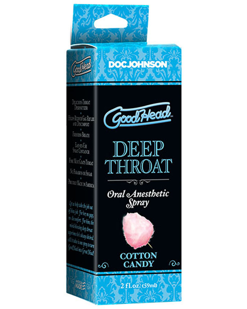 "Goodhead - Deep Throat Spray - Cotton Candy - 2 Fl. Oz. DJ1360-44-BX"