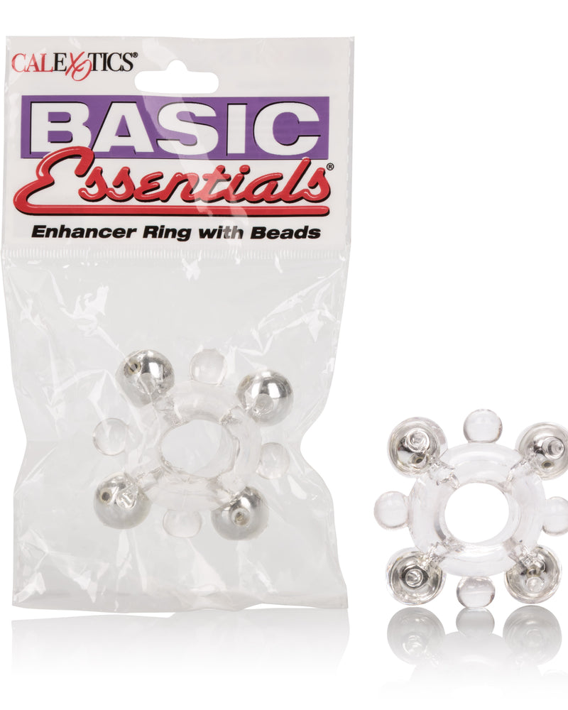 "Basic Enhancer Ring With Bead SE1725002"