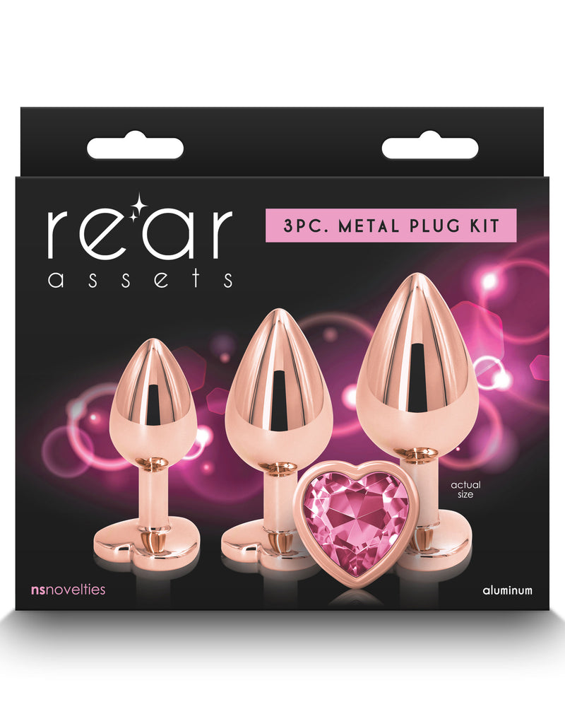 Rear Assets - Trainer Kit - Rose Gold - Pink Heart