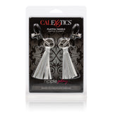 Nipple Play Playful Tassels Nipple Clamps - Silver