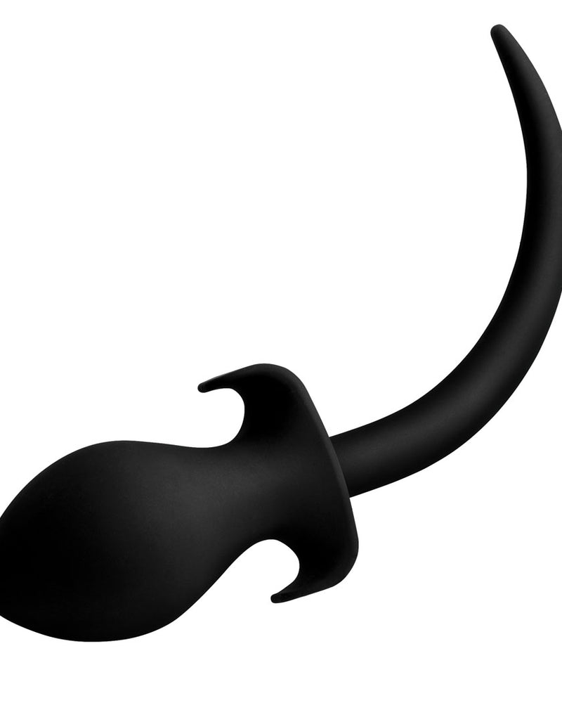 "Xl Silicone Puppy Tail Butt Plug MS-AE998"