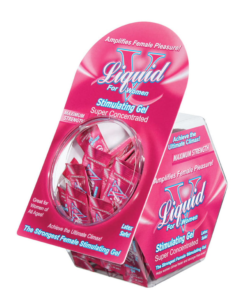 "Liquid v for Women - 50 Pieces Jar Display BA-LV4PPDJ"