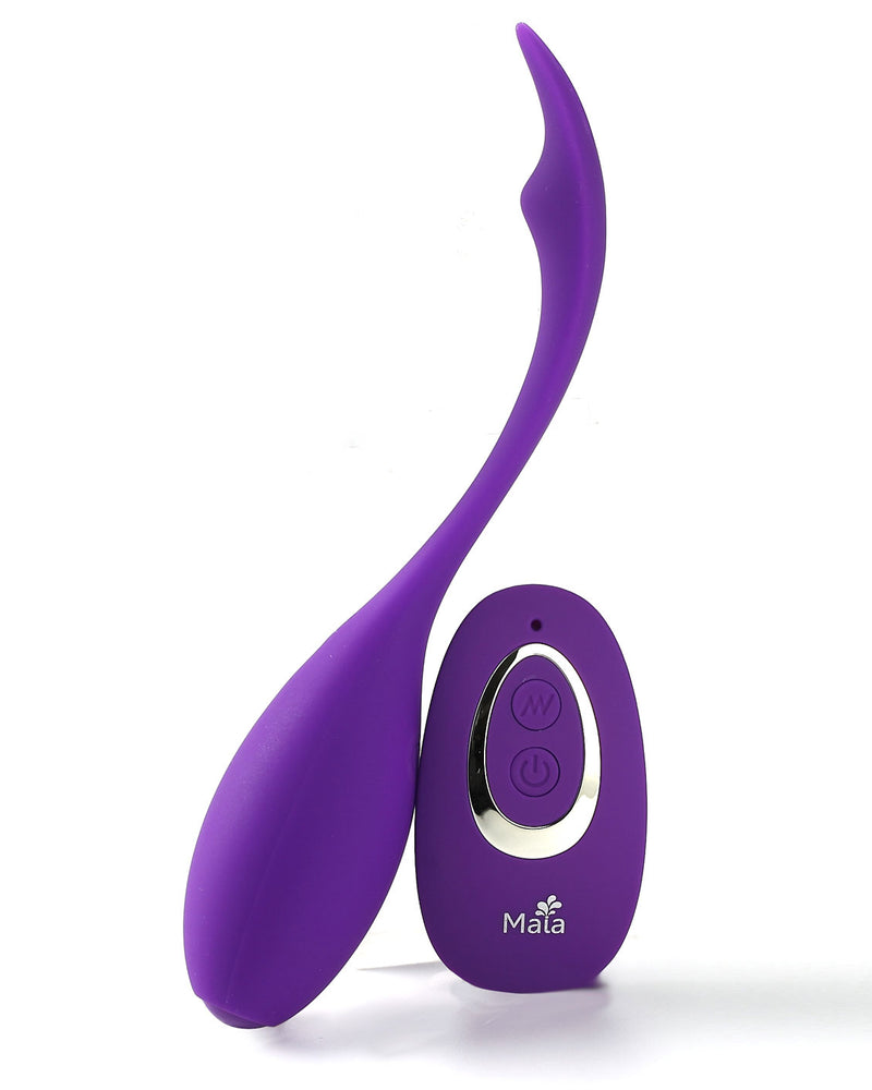 Syrene Remote Control Luxury USB Rechargeable Bullet Vibrator - Purple