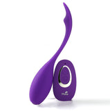 Syrene Remote Control Luxury USB Rechargeable Bullet Vibrator - Purple