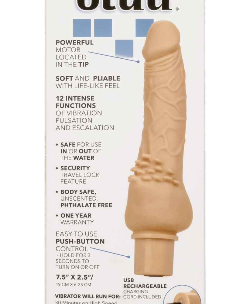 Rechargeable Power Stud Cliterrific - Ivory