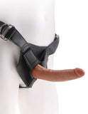 King Cock Strap-on Harness with 7 Inch Cock - Tan