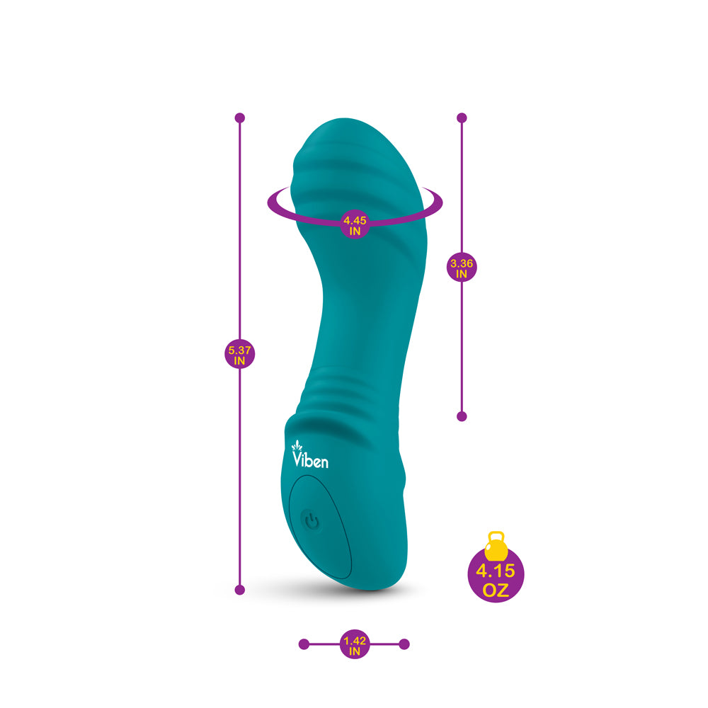 Lalita - Ocean - Intense Mini G-Spot Vibe With Pleasure Ridges