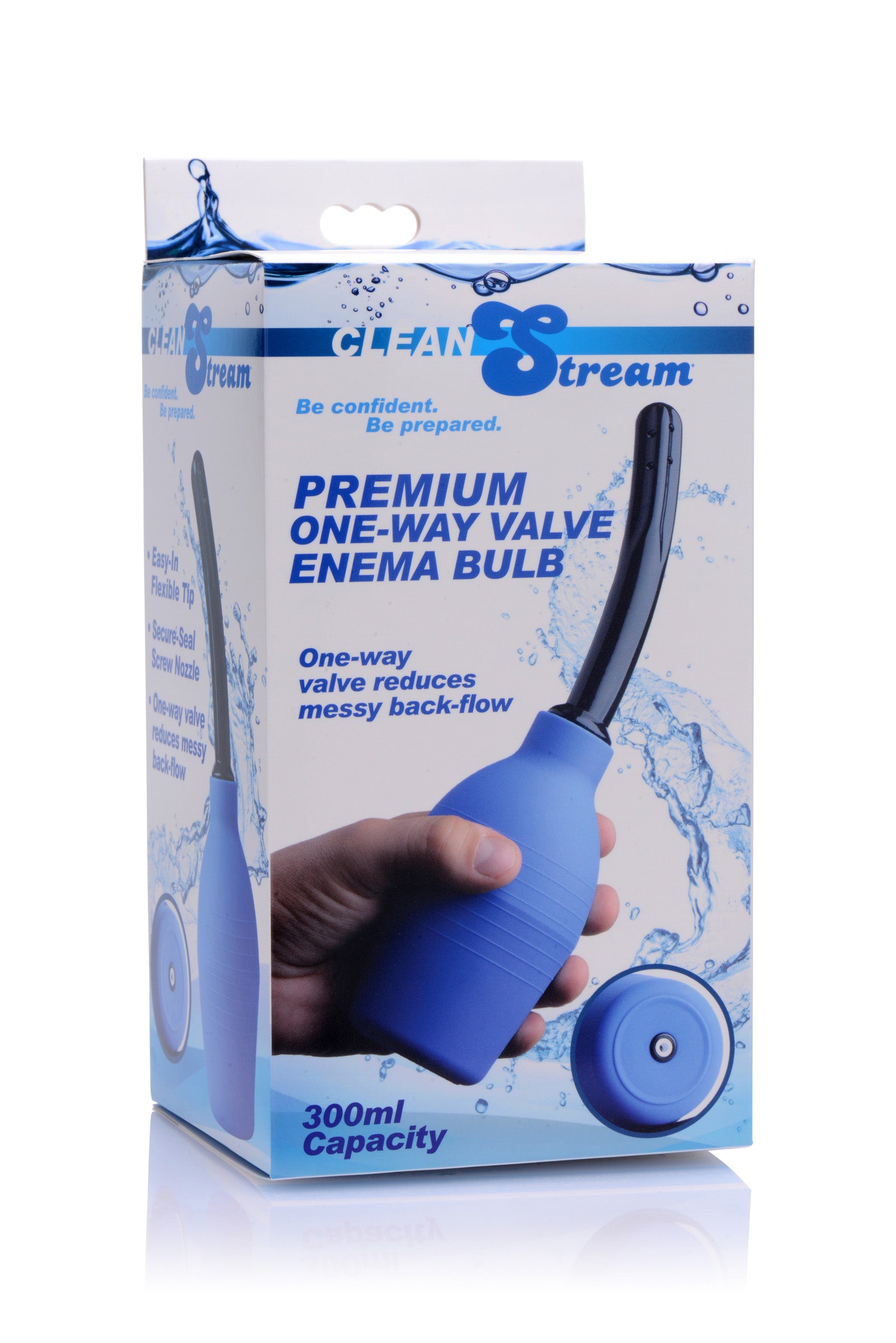 "Premium One- Way Valve Enema Bulb CS-AF197"