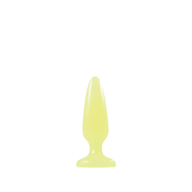 "Firefly Pleasure Plug - Small - Yellow NSN0475-28"