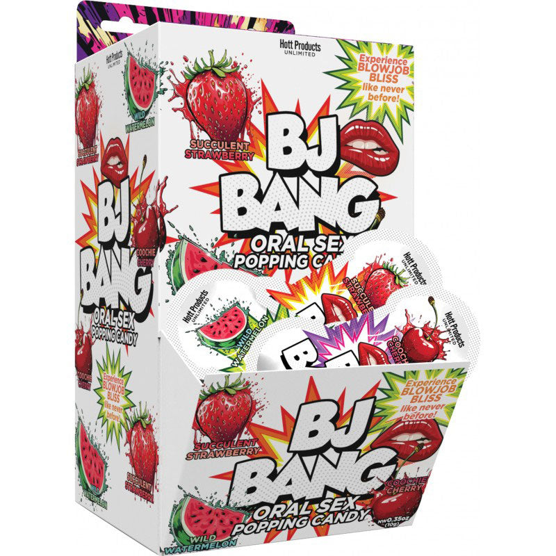 "Bj Bang - Oral Sex Popping Candy Display HTP3593-D"