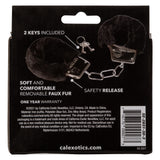 "Playful Furry Cuffs - Black SE2651303"