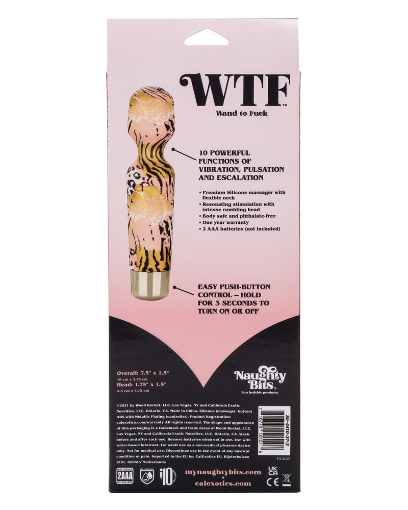 "Naughty Bits Wtf Wand to Fuck SE4410373"