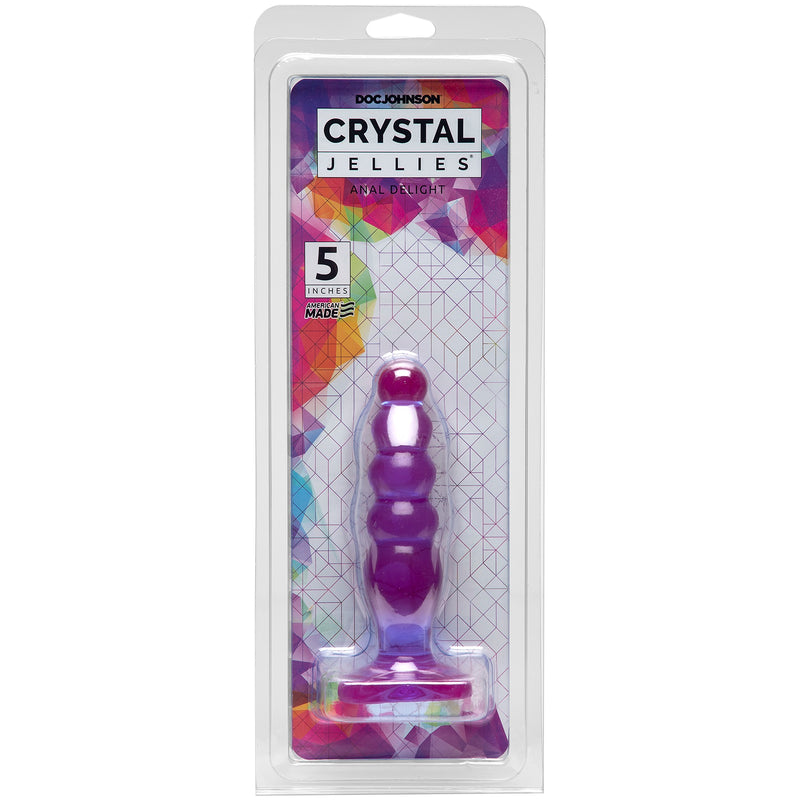 "Crystal Jellies Anal Delight - Purple DJ0283-03"