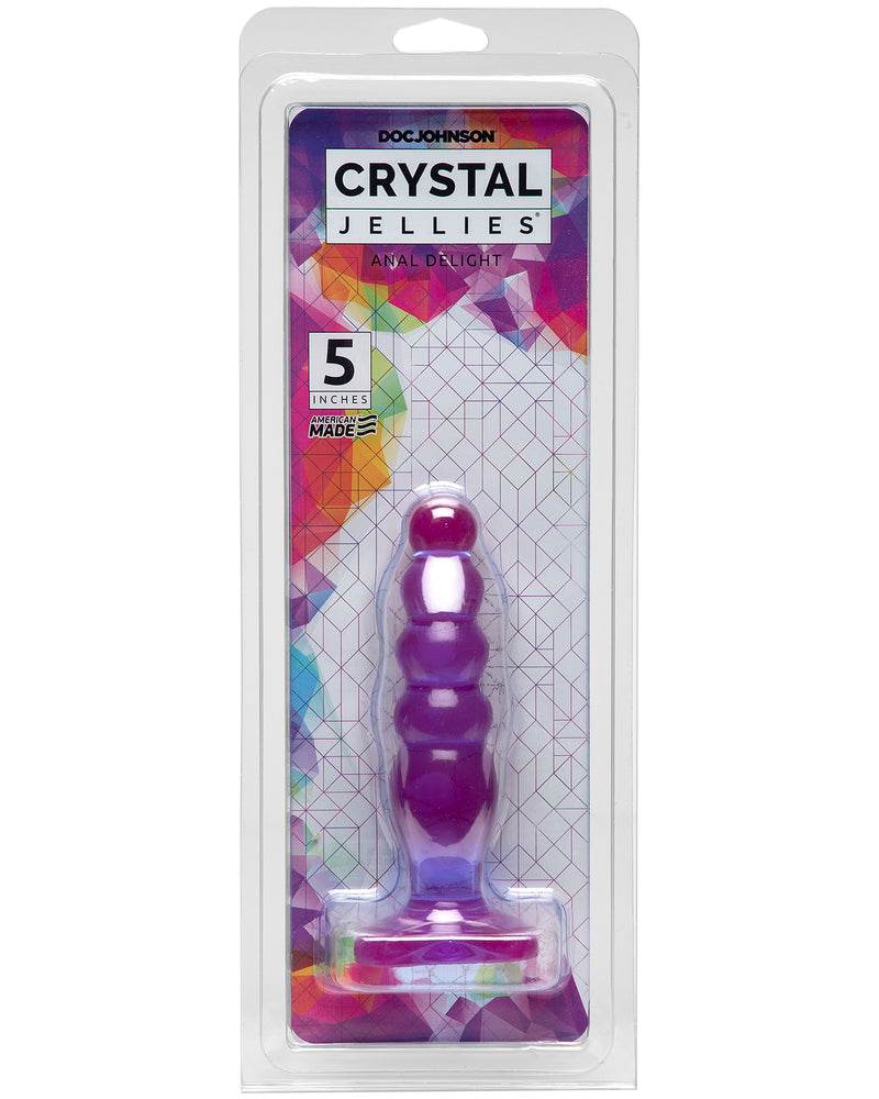 "Crystal Jellies Anal Delight - Purple DJ0283-03"