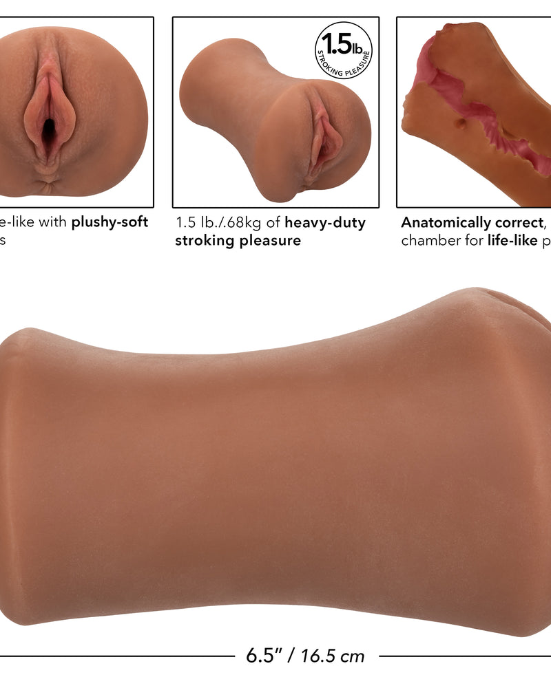 Stroke It Juicy Pussy - Brown