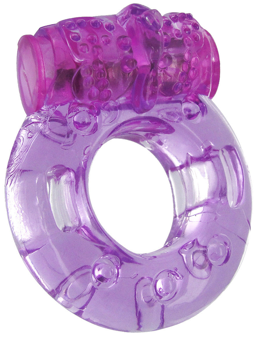 Orgasmic Vibrating Cock Ring -Pink