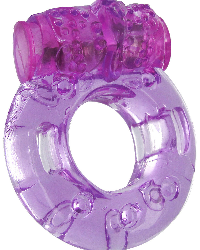 Orgasmic Vibrating Cock Ring -Pink