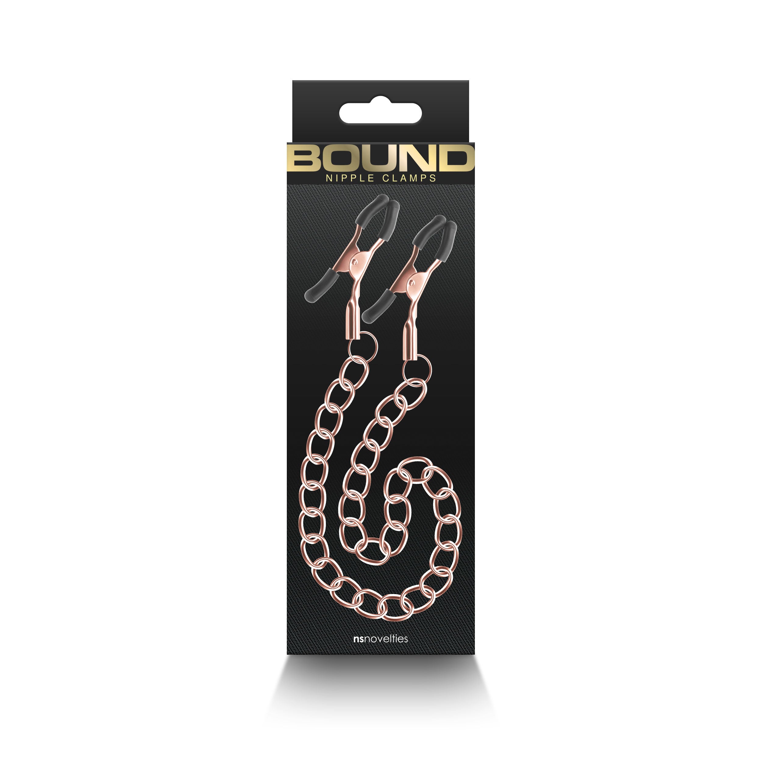 "Bound - Nipple Clamps - Dc2 - Rose Gold NSN-1303-02"