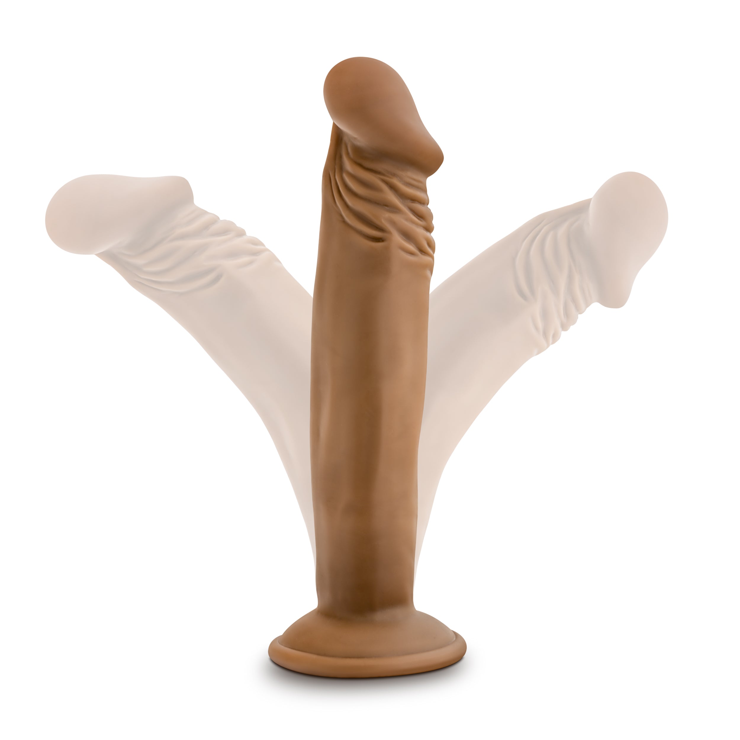 "Dr. Skin - Dr. Small - 6 Inch Dildo - Mocha BL-14627"