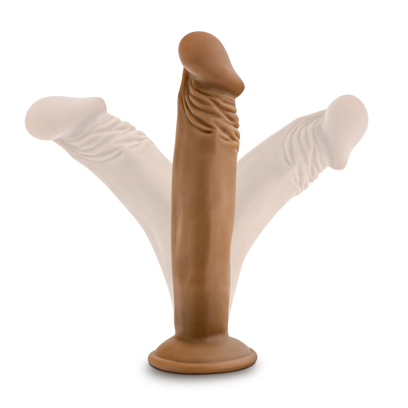 "Dr. Skin - Dr. Small - 6 Inch Dildo - Mocha BL-14627"