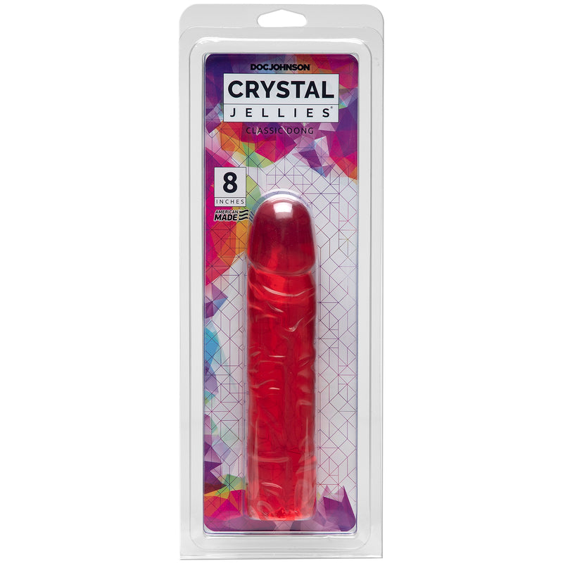 "Crystal Jellies Classic 8 Inch - Pink DJ0285-01"