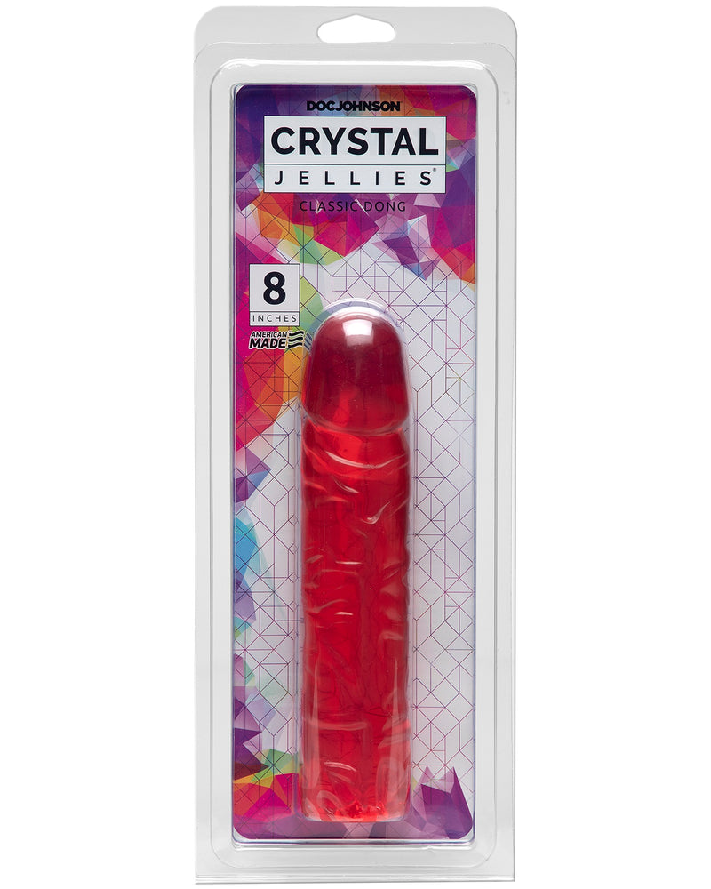 "Crystal Jellies Classic 8 Inch - Pink DJ0285-01"