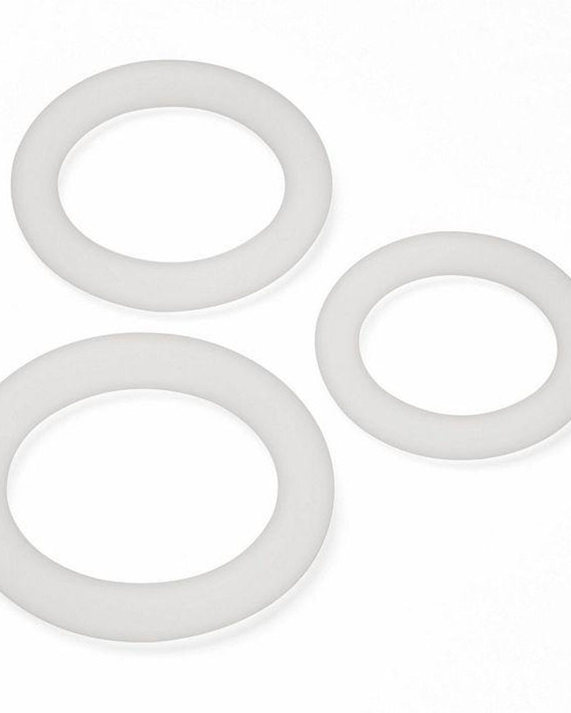 "Cloud 9 Pro Sensual Silicone Cock Ring 3 Pack WTC85212"