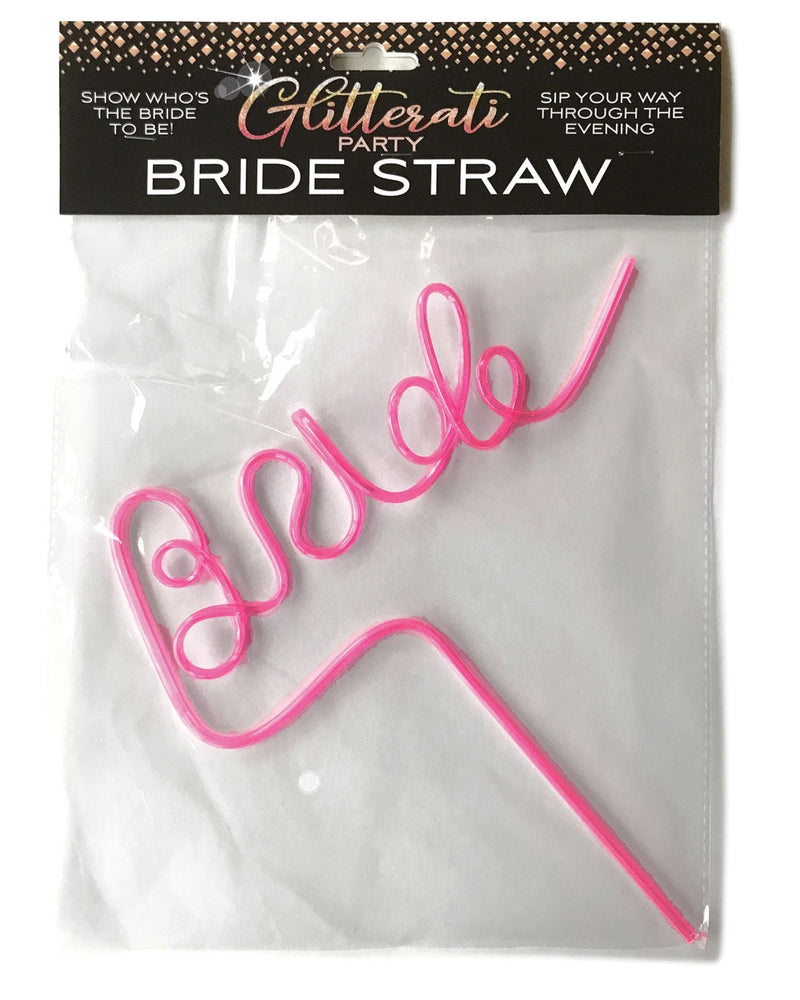 Glitterati Bride Straw