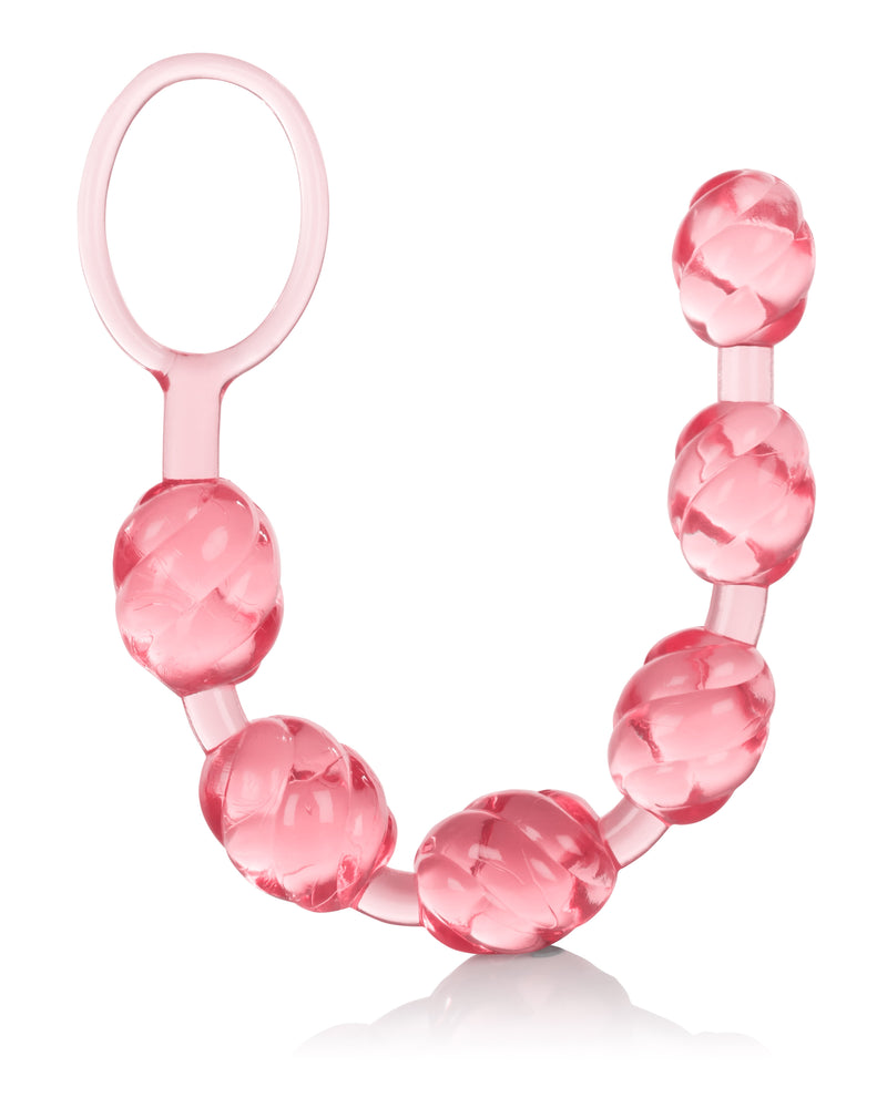 Swirl Pleasure Beads - Pink