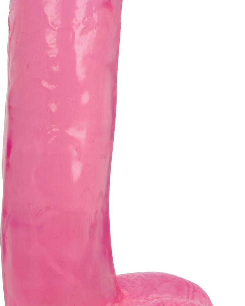 Lollicock 7 Inch Slim Stick With Balls - Cherry Ice