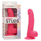 "Neon Silicone Studs 6 Inch - Pink SE0252023"